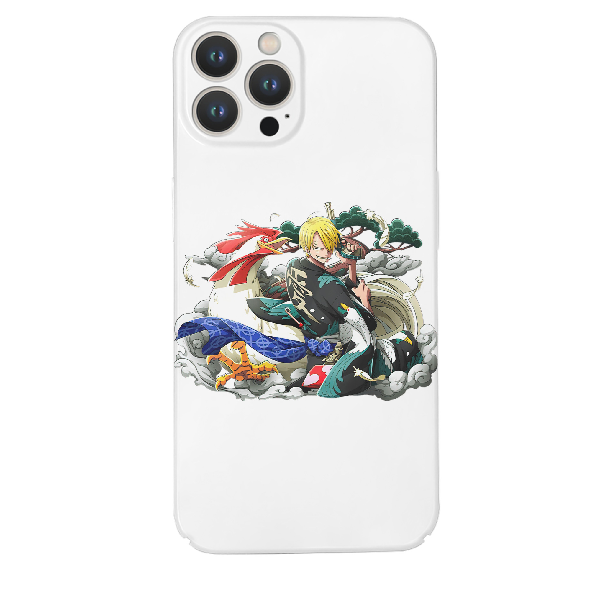 （画像用） ワンピース サンジ ONE PIECE Sanji 【iPhone 14シリーズ対応】ハードケース